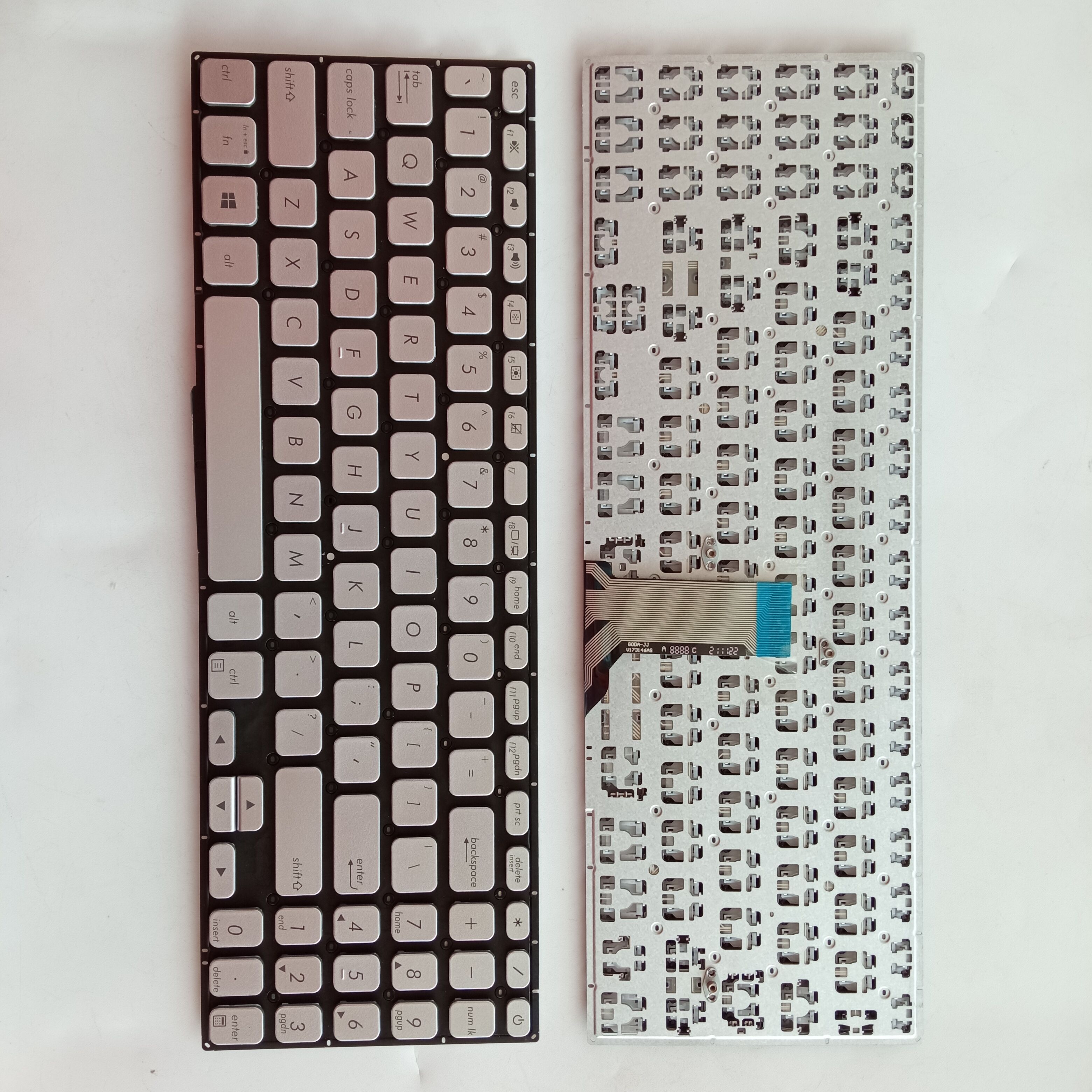 Picture of New Replacement Laptop Keyboard For ASUS S5300 SILVER (OEM) US Layout